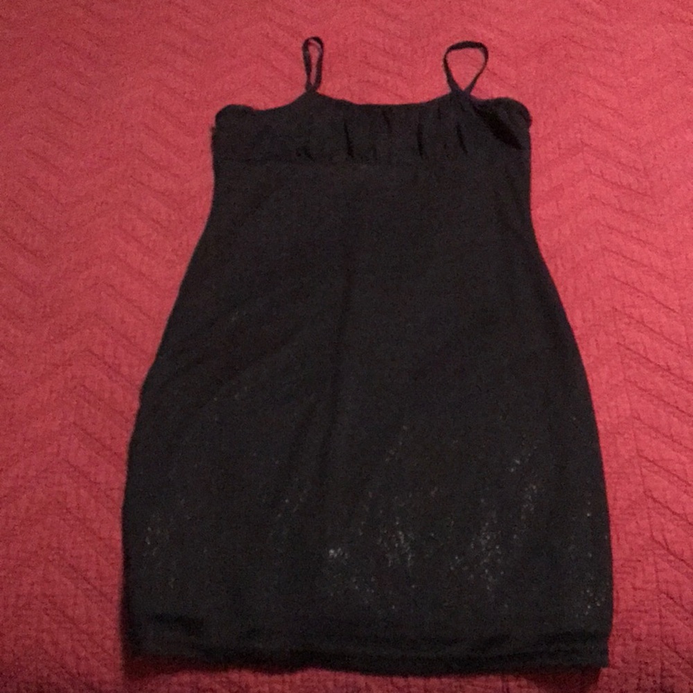 Pocket Candy Black sparkly dress
